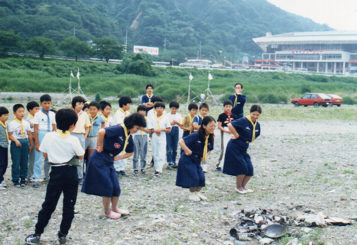1987年カブ隊春キャンプ