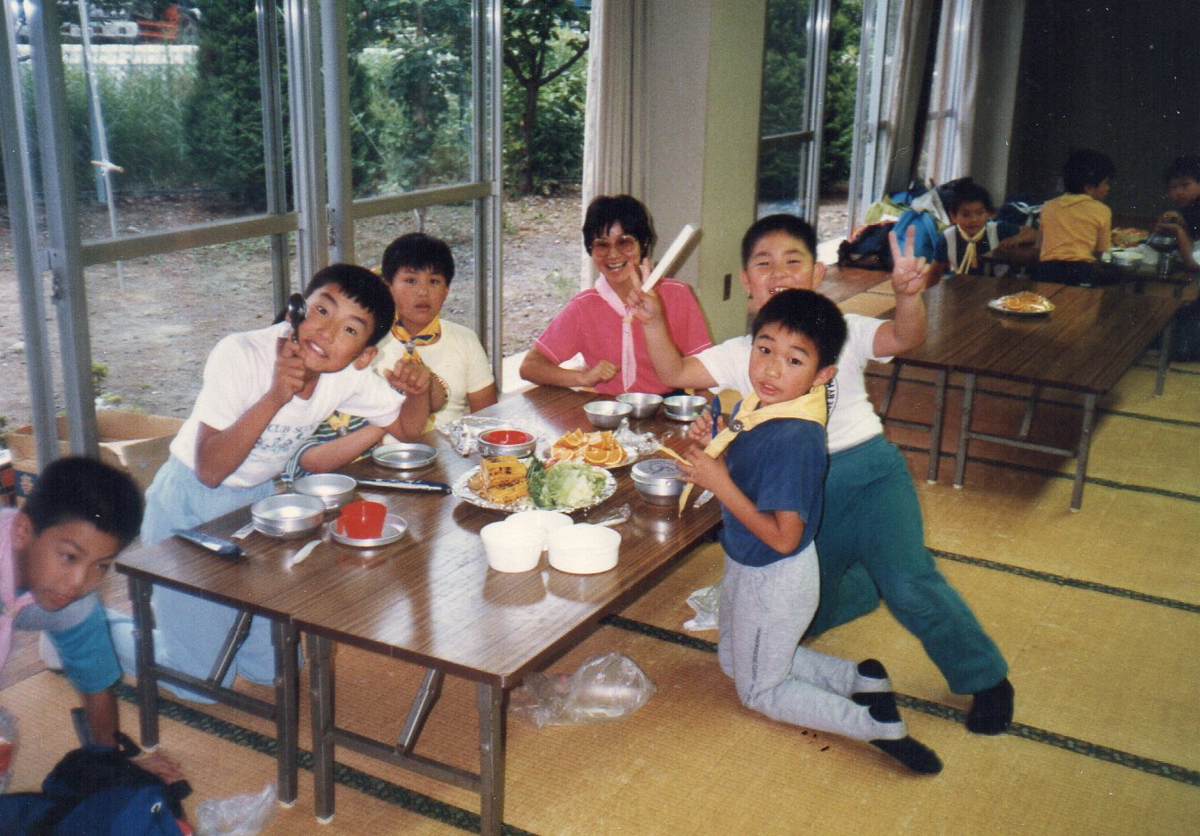 1987年カブ隊キャンプ
